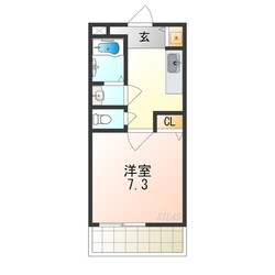 グランソレイユK＆J弐番館の物件間取画像